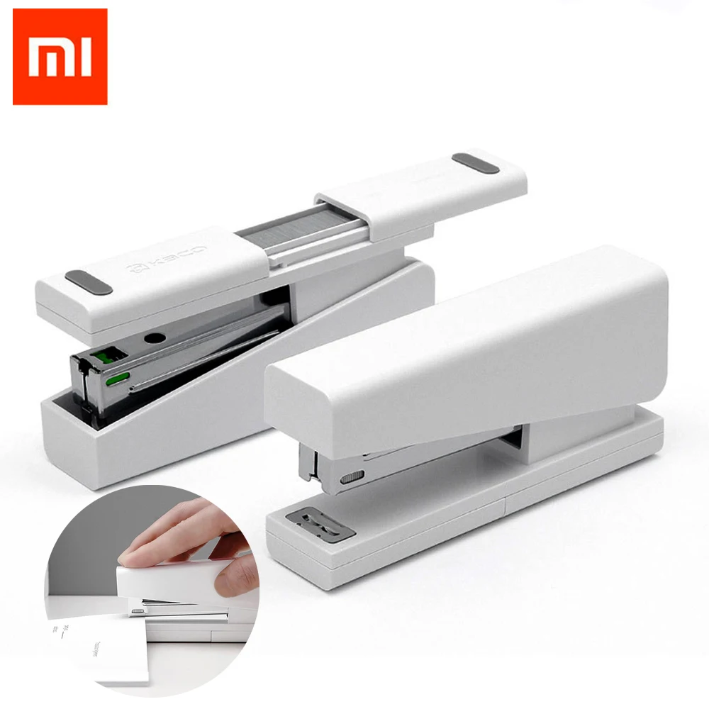 

Xiaomi Mijia Kaco LEMO Stapler 24/6 26/6 with 100pcs Staples for Paper Office School For xiaomi smart Home kit