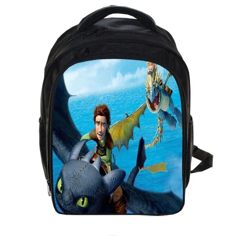 

13 Inch How to Train Your Dragon 3 Children School Bags For Boys Girls Bookbag Backpacks Printing Cartoon Mochila Infantil Gift