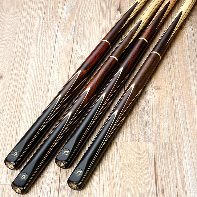 1pcs Billiard Cues Handmade 3/4 Snooker 9.5mm/10mm/11.5mm Tip Snooker