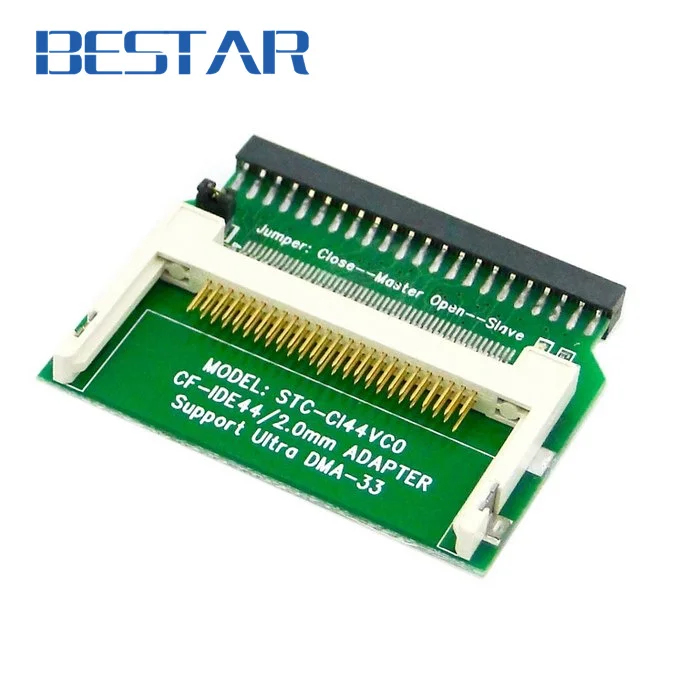 Cf Compact Flash Merory Card To 44pin 2.5" Inch Ide Hard Drive Ssd