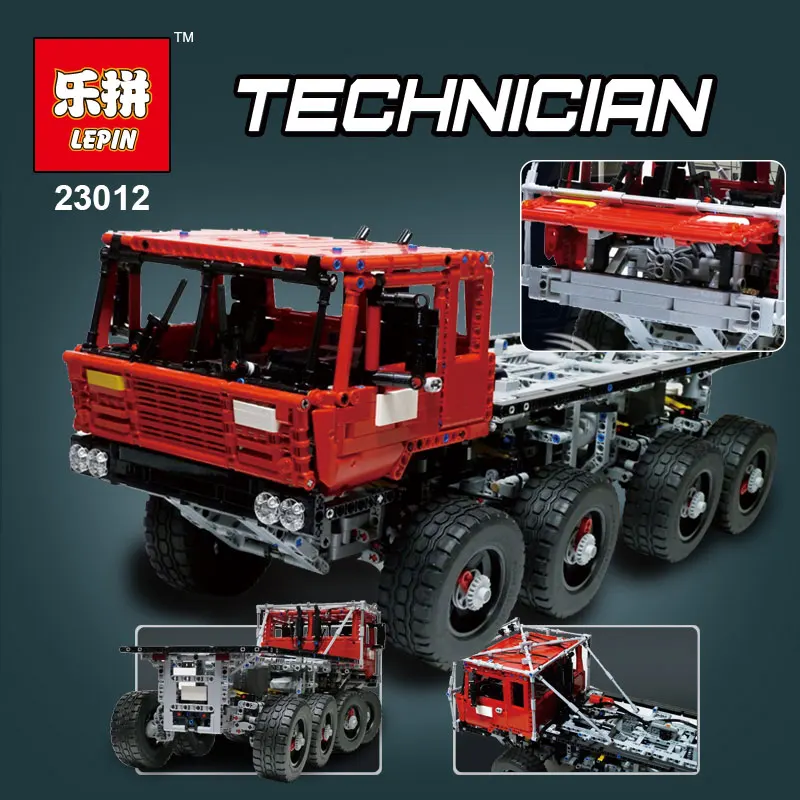 

Lepin 23012 Genuine Technic Series The Arakawa Moc Tow Truck Tatra 2839Pcs compatible legoings 813 Educational Building Blocks
