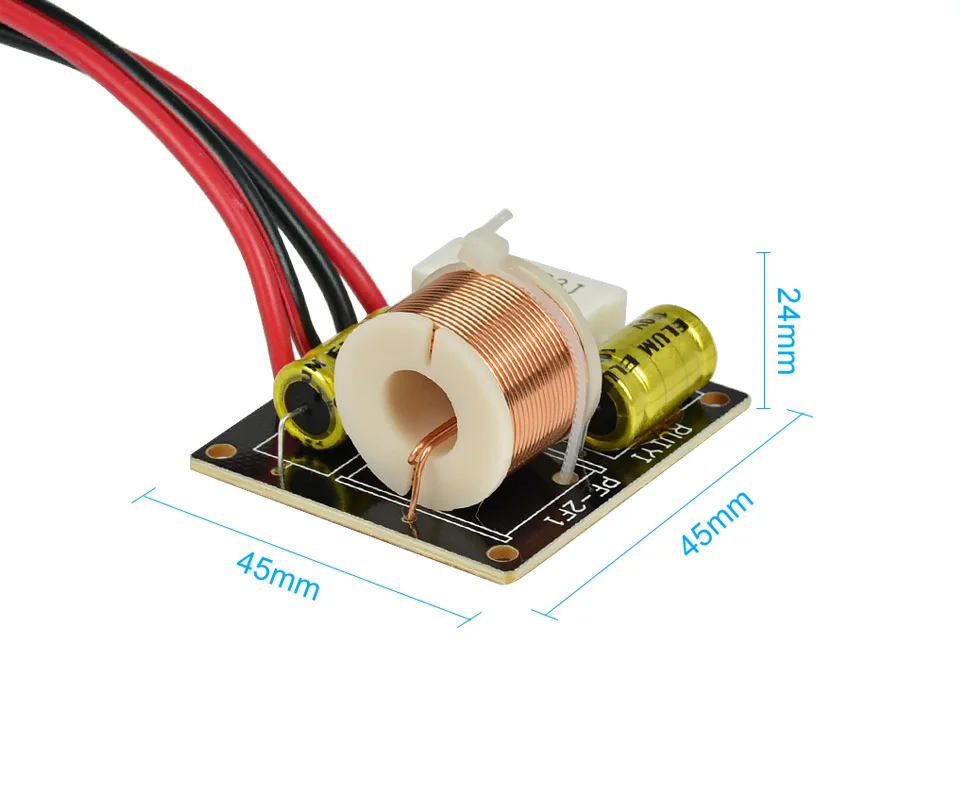 AIYIMA Профессиональный динамик s разделитель частоты 2 способ кроссовер стерео аудио сабвуфер ВЧ динамик фильтр DIY для домашнего кинотеатра