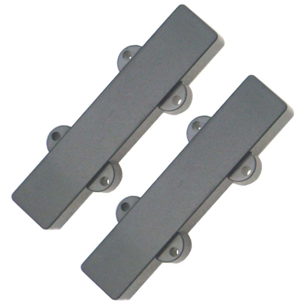 2Pcs Pickup Covers Screw Hole Closed for J Bass JB Guitar Replacement Parts
