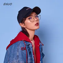 Вышивка с буквами, бейсболка женские мужские бейсбольные шапочка из хлопка хип-хоп Регулируемые кепки модные аксессуары Новые Горячие