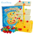 <+> 2-4 игрока Twist Tic Tac Turn Toe Game Play или Spin 4 в ряд Взаимодействие родителей и детей Семейн ①