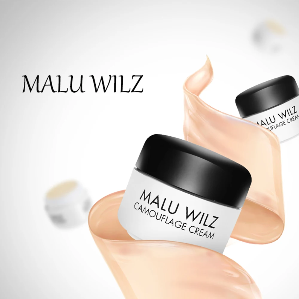 Немецкий бренд Malu Wilz камуфляж макияж корректор крем 6 г водостойкий мини лицо