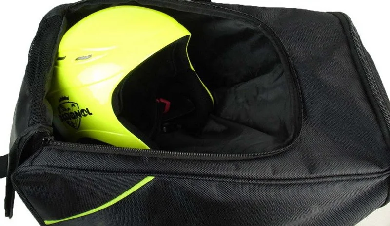 Adulto grueso profesional hielo esquí botas de nieve mochila casco de gafas llevar portátil bolso de hombro para Snowboard 40X40X25 cm - 3