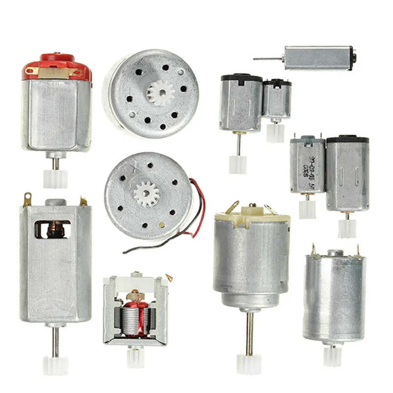 

High Quality 12 Kinds Motor Gear Pack DIY Model Parts Micro DC Motor