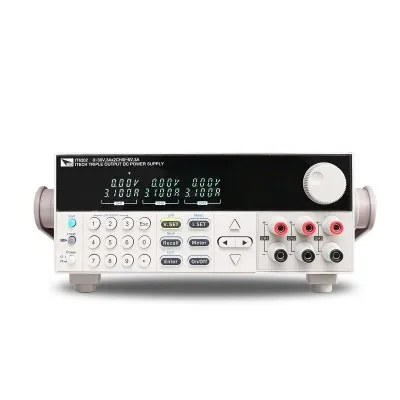 

IT6302 3 Channel Programmable DC Power Supply 30V/3A/90W*2CH 5V/3A/15W*1CH