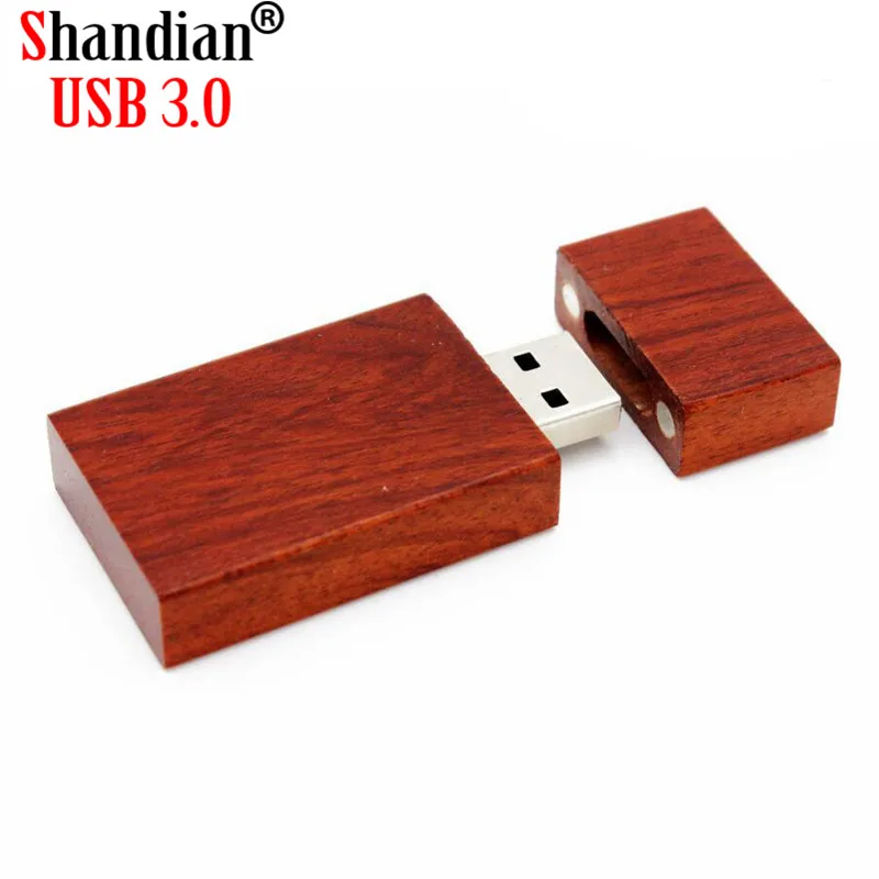 SHANDIAN USB 3,0 деревянный usb+ коробка usb флэш-накопитель 4 ГБ 8 ГБ 16 ГБ 32 ГБ свадебная фотография подарок(более 10 шт. бесплатный логотип