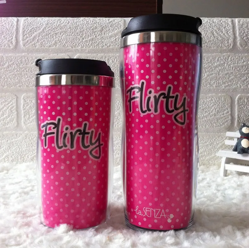 stainless steel thermal cup ,coffee mug,Sublimation plastic cup with paper/photo insertthermal