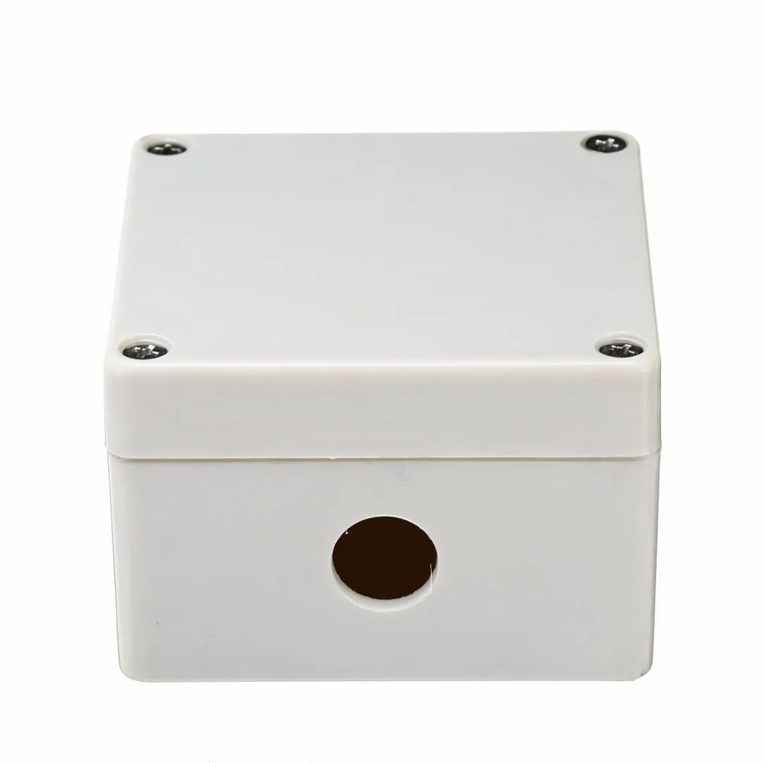 1pc Waterproof Junction Box Distribution Box Electric Enclosure Case 6 Ports With Terminal Connectors For Electricity Railways