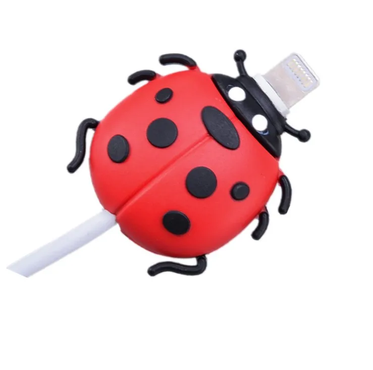 

Animal Insect Octopus Bite Cable Protector for iPhone 8 Plus Data Cable Winder Protection 1000pcs/lot
