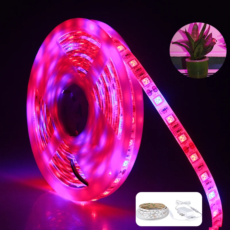 Светодиодный светильник для выращивания растений EeeToo полный спектр фитолампа SMD