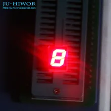 (10 шт./лот) 8 Контакты 2811AR 0.28 Дюймов 1 Бит Значный 7-сегментный 7 Красный СВЕТОДИОДНЫЙ Дисплей Поделиться Общий Катод Цифровой Дисплей