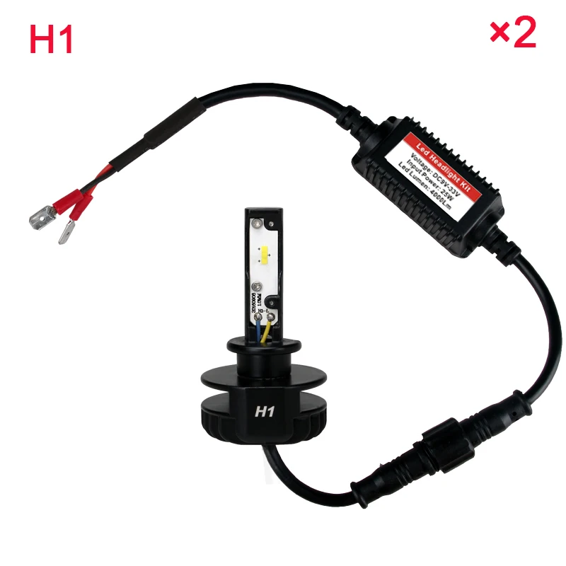 H1 Super Bright DSS V7 H1 H4 9003 H7 H8 H9 H11 H16 9005 9003 HB3 HB2 Led Headlight Bulb Fog 6000K 12V 24v Automobile Headlamp Front Bulb Fanless upgrconversion kit upgrade kit light Source