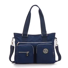 Женская сумка, сумка на плечо, сумка-мессенджер, повседневная цветная Холщовая Сумка через плечо для девушек, студенток, водонепроницаемая нейлоновая сумка для ноутбука