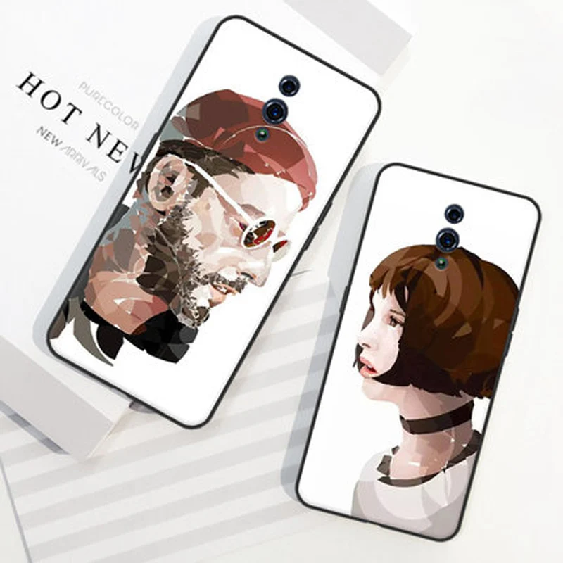 Чехол для OPPO Reno задняя крышка HD рисунок Леон убийца мультфильм мягкий