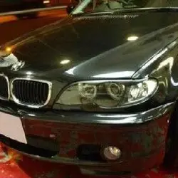 E46 углерода Волокно Передняя фара Крышка веко бровей для BMW E46 2 двери 4 двери 2002-2004