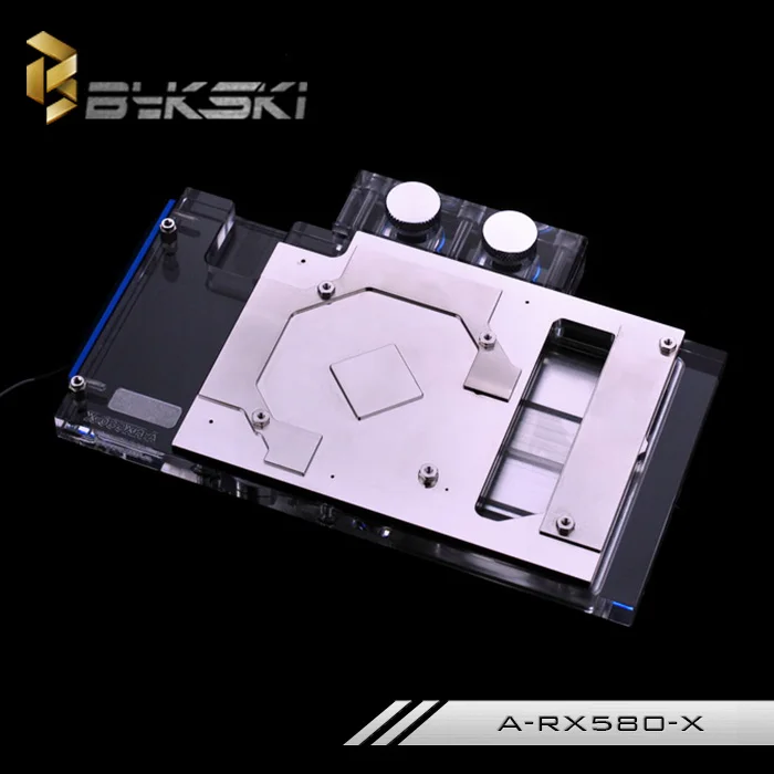Bykski A-RX580-X блок водяного охлаждения GPU для справочного дизайна RX580