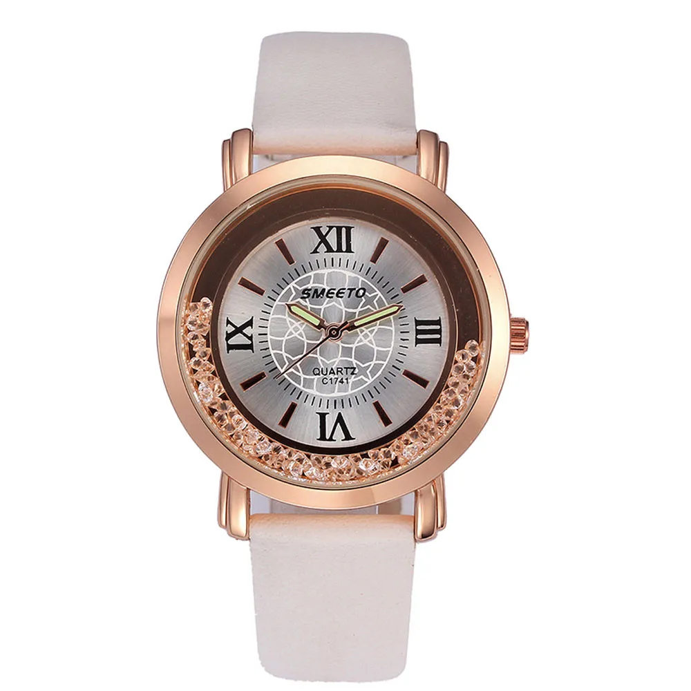 

Gold Dial Watches Women Luxury Design Alloy Quartz Wrist Watch Lady Leather Military Watch Women Clock relogio feminino P30