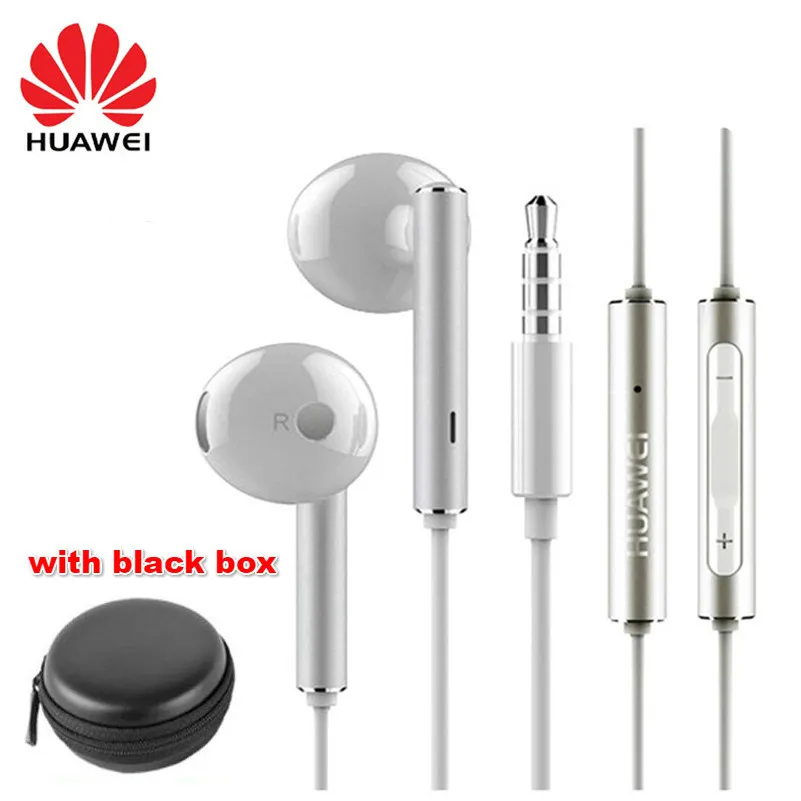 Металлические наушники Huawei Honor AM116 фирменная гарнитура с микрофоном регулировка