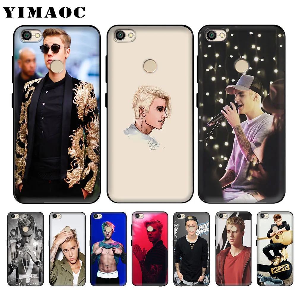 YIMAOC Justin Bieber Soft Case for Xiaomi Redmi 4A Note 4X 5 Plus 5A Pro Prime