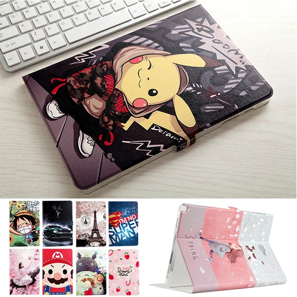 

Lovely Cartoon Silicone Stand Leather Case Cover For Samsung Galaxy Tab A 10.1" With S Pen 2016 SM-P583 P580 P588 P585 Tablet PC
