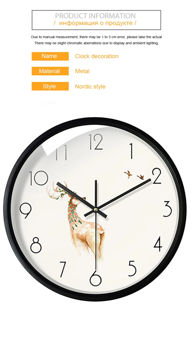 Wall Clock Kitchen  (5)