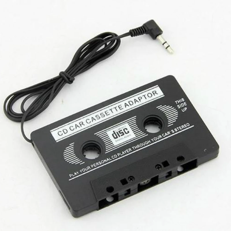 

Elistooop 3.5mm Jack AUX Audio Tape Cassette Adapter Converter For Car CD Radio Player MP3 Player Recorder Receiver Cassette