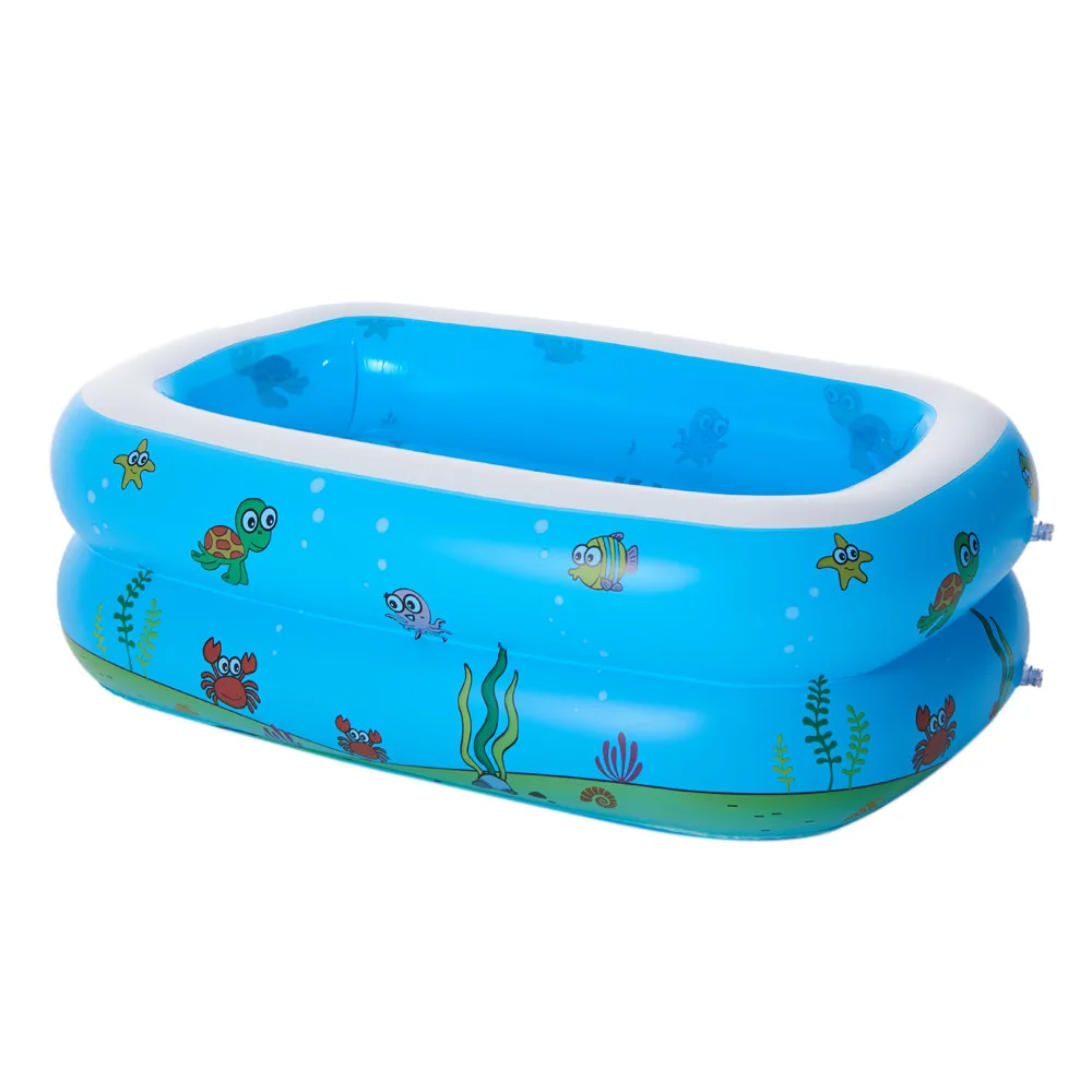 

130*90*50CM pool Large Inflatable Swimming Pool Center Lounge Family Kids Water Play Fun Backyard Toy Swimming pools