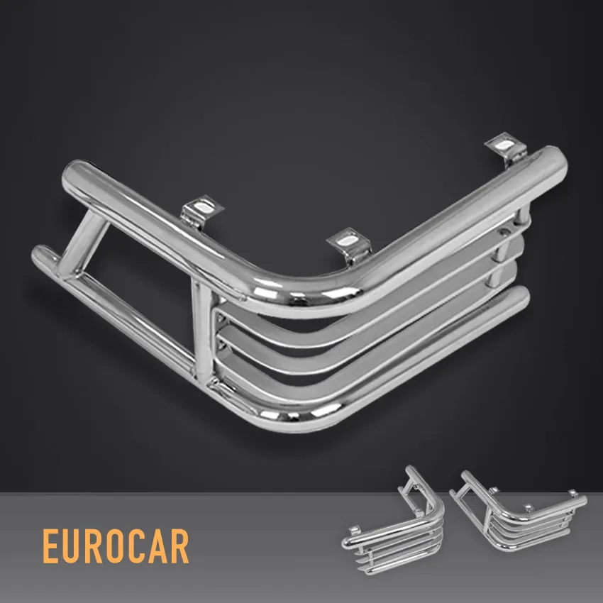 

02-16 MERCEDES W463 G55 G63 rear tail light guard covers in chrome