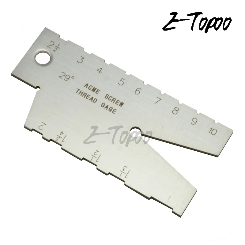 29 Degree Angle Acme Standard Screw Thread Gauge 30 degree screw thread