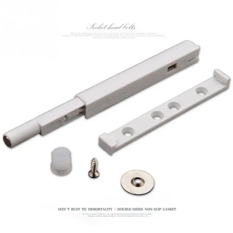 

Kitchen Easy Install Push Open Noise Reduce Drawer Protect Cabinet Catch Magnetic Tip Door Hardware Damper Buffer Furniture Home