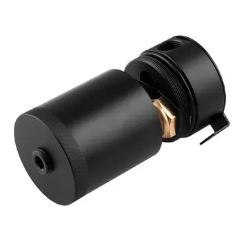 

Automobile Compact Baffled Oil Catch Can, 2-Port, Black, Universal