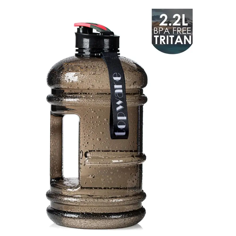 

2.2L for cold and hot water jug kettle BPA free container tritan leakproof with handler for outdoor activity biking yoga tour