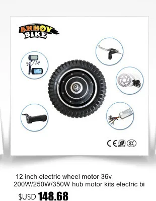 Clearance electric bike conversion kit Hub Motor 9inch 24V 36V48V 350W/500W BLDC hub motor Motor wheel kit for electric scooter 1 Clearance electric bike conversion kit Hub Motor 9inch 24V 36V48V 350W/500W BLDC hub motor Motor wheel kit for electric scooter 1