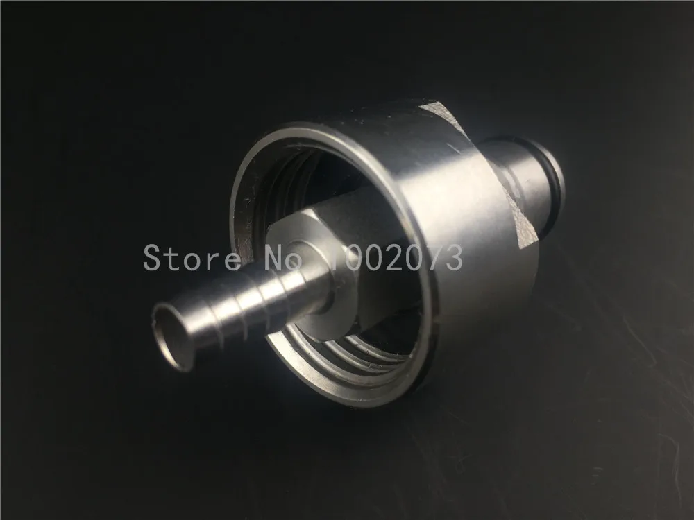 brewing Ball Lock Gas Disconnect Carbonation Cap w 516 Barb Connectors with 1feet silicone tube Homebrew Beer Soda Kegging (9)