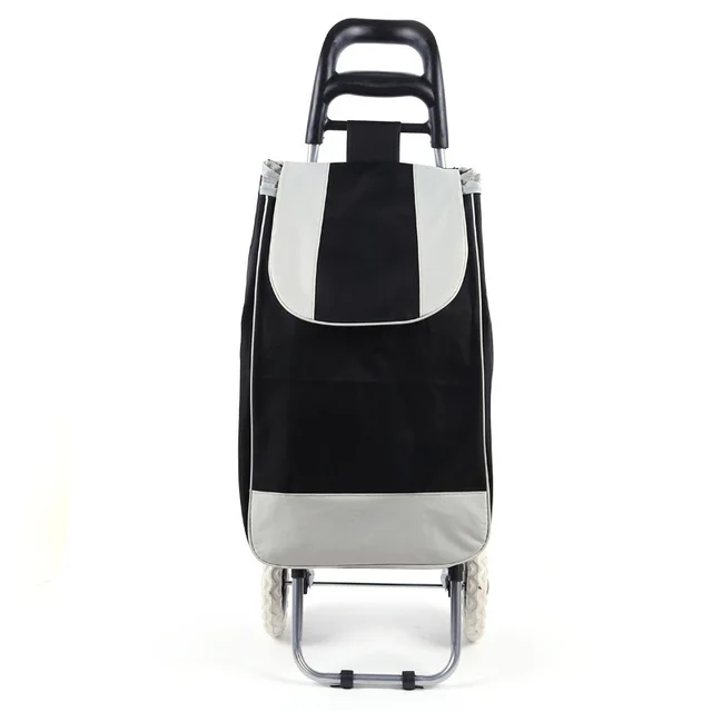 Shopping cart elderly shopping cart folding trolley cart shopping bag