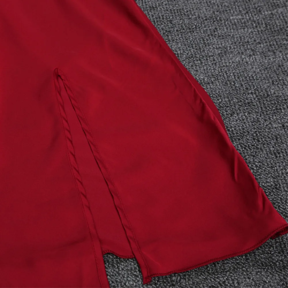 Сексуальная атласная Пижама Женское Сексуальное белье подол в форме лотоса Слинг без рукавов v-образная Пижама комбинация большого размера ночная рубашка mujer 4EM