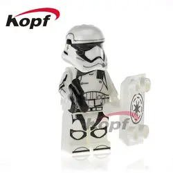 PG769 Space Wars Clone Trooper цифры императорской армии военные штурмовика Джанго Фетт строительные блоки кирпичи подарок детские игрушки