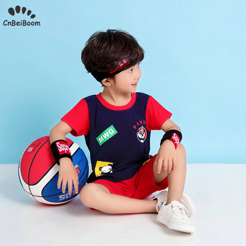 Boy sport suits Baby Clothing Set Summer boy Short sleeve cartoon T-shirt+Short Pants Toddler Boys Clothes tracksuits |