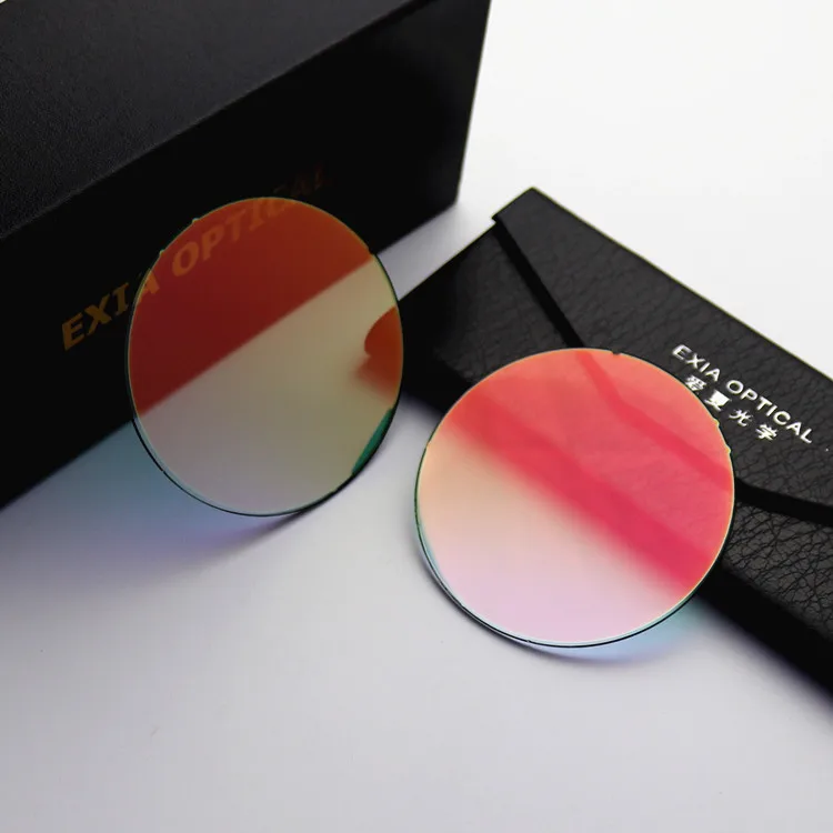 Зеркальные розовые линзы UV400 для солнцезащитных очков EXIA OPTICAL A33 Series | Аксессуары