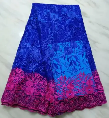 

French Net Lace Fabric Best Selling Latest African Lace Fabric With Embroidery Mesh Tulle Lace Fabric Nigerian Lace