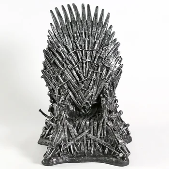 

The Iron Throne Desk Statue Sword Chair PVC Figure Collectible Model Movie & TV Toy Gift 30cm