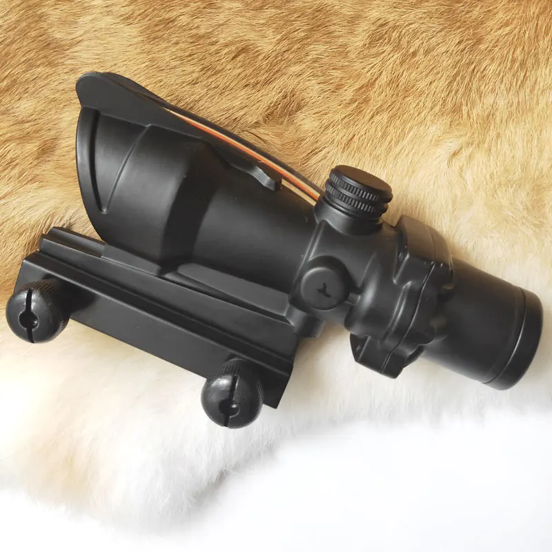 Westhunter Tático Fibra Óptica Scope Red Green Iluminado Vidro Jateado Fixo 4 Poder Compact Caça Riflescope Sights 4x32 4 Cheap Lunetas Riflescopes