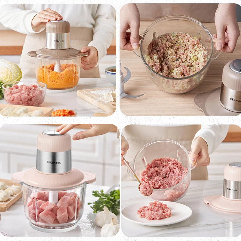 Электрическая мясорубка домашняя полностью стандартная кухонная комбайн