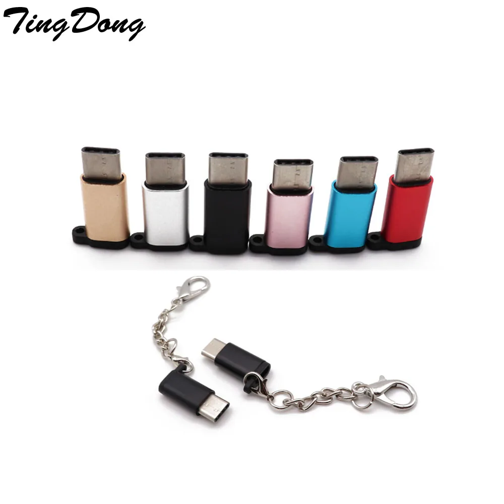 Адаптер TingDong с Micro USB мама на Usb папа преобразователь для Huawei Mate20 X Pro Samsung S9 зарядное
