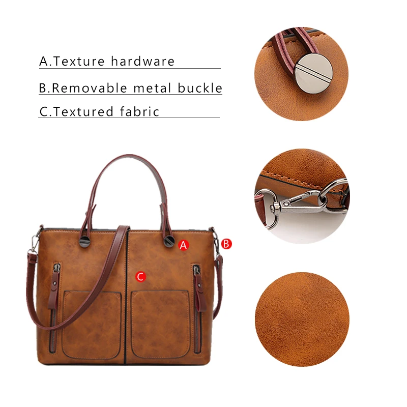  Tinkin Vintage Shoulder Bag Female Causal Totes for Daily Shopping - 32956871741