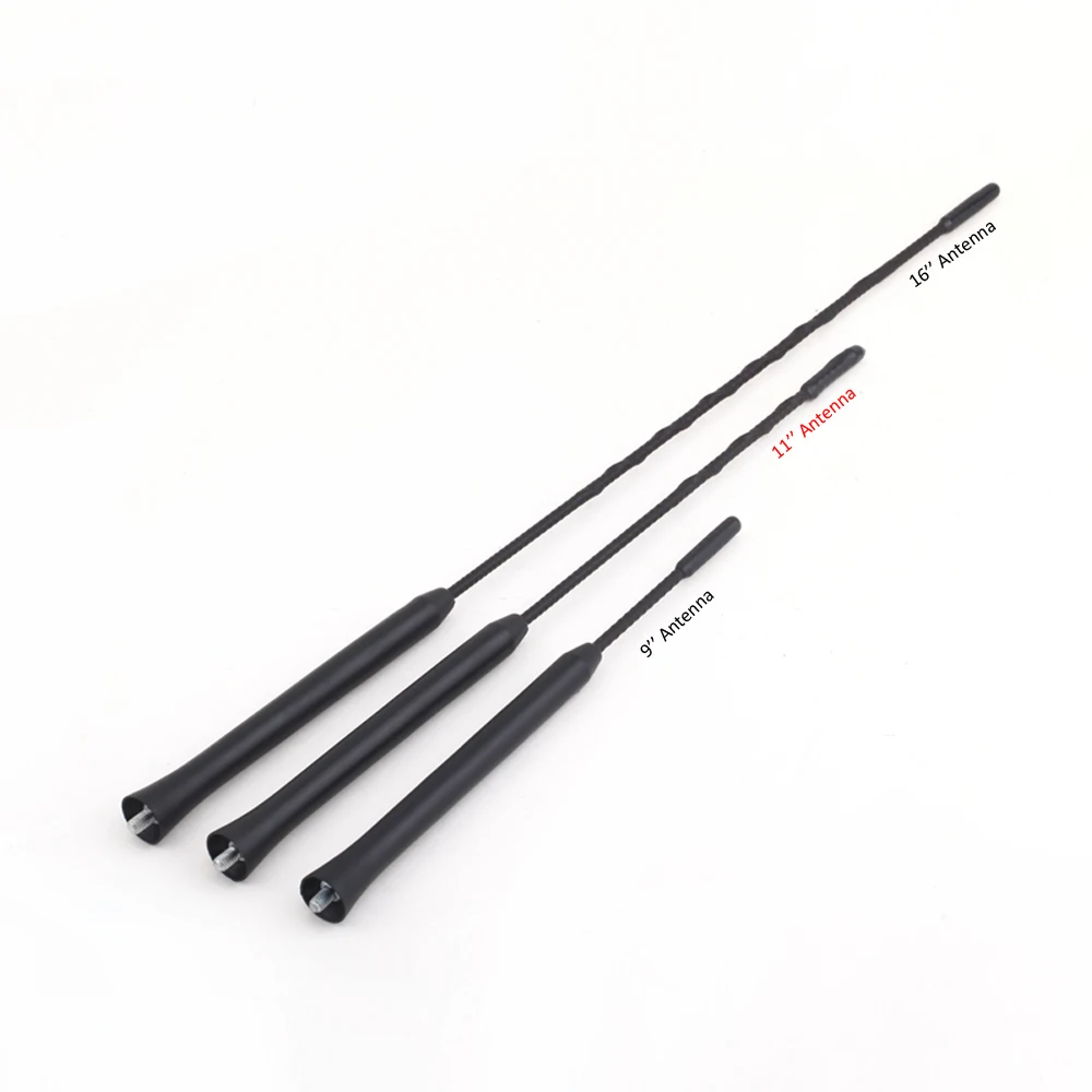 9/'/' Radio AM//FM Amplified Roof Mast Whip Aerial Antenna For VW Toyota Mazda 6